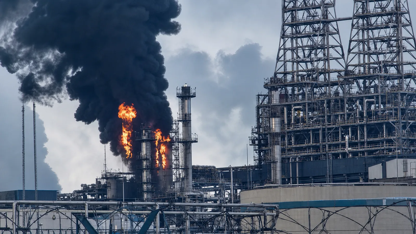 Oil Production Base низковысотный мониторинг Operations